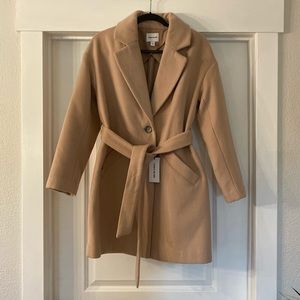 Tan Pea Coat